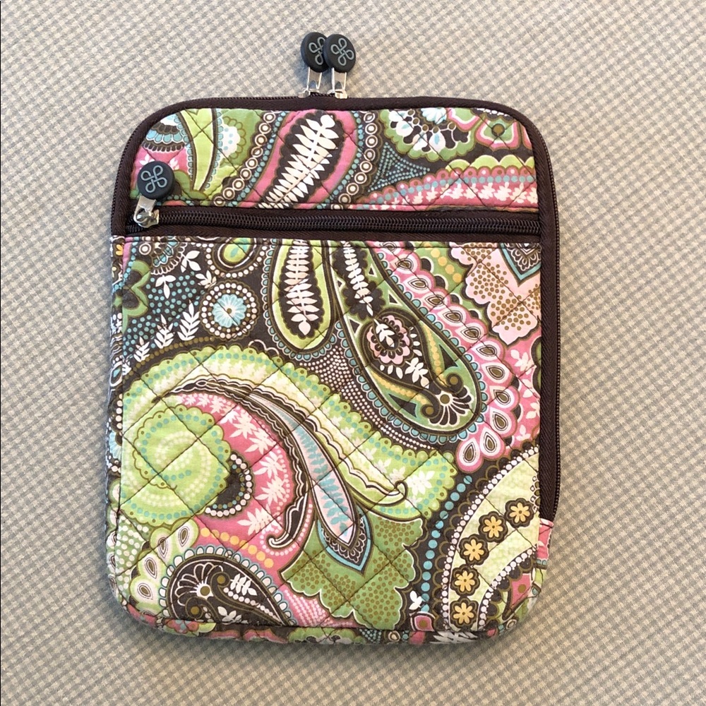 Denver Hayes Paisley Quilted Tablet iPad Notepad Bible Sleeve Padded cover #1214
